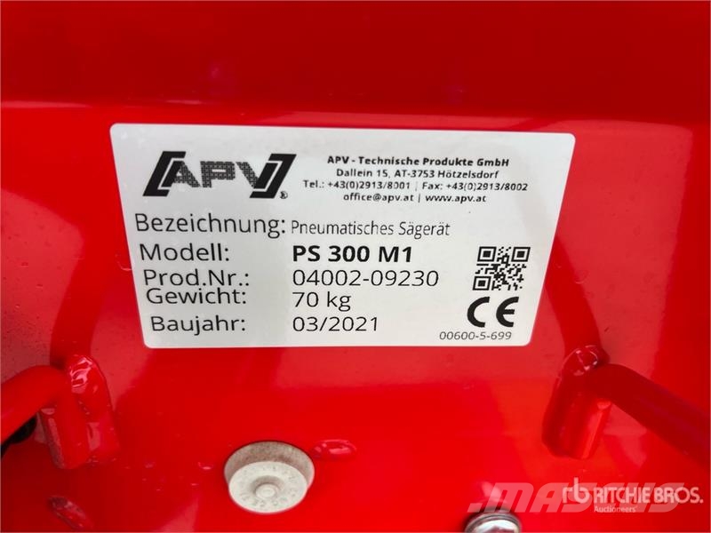 APV PS300 M1 Seeder (Unused) Mibzerler