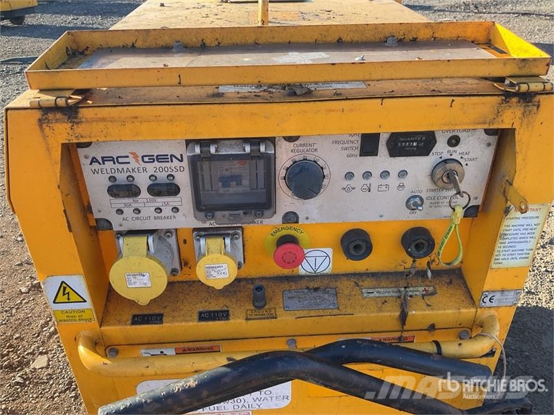 ArcGen Weldmaker 200SSD Mobile Stick Engine Driven Welder Urządzenia spawalnicze
