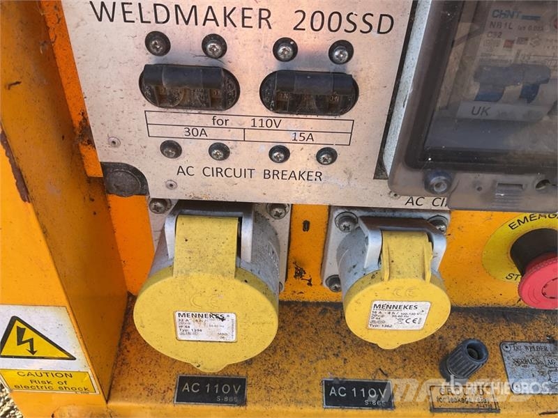 ArcGen Weldmaker 200SSD Mobile Stick Engine Driven Welder Urządzenia spawalnicze