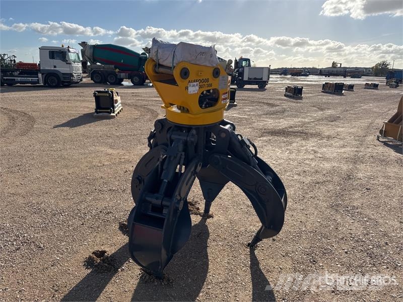 AROLES EOG50 Rotating orange grapple Excavator Gra Grapples