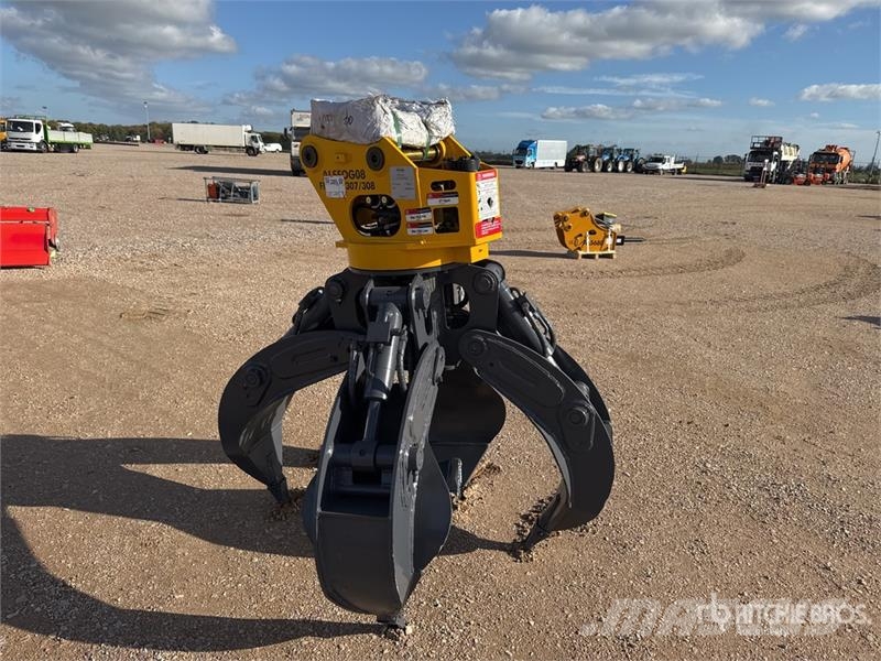 AROLES EOG50 Rotating orange grapple Excavator Gra Grapples