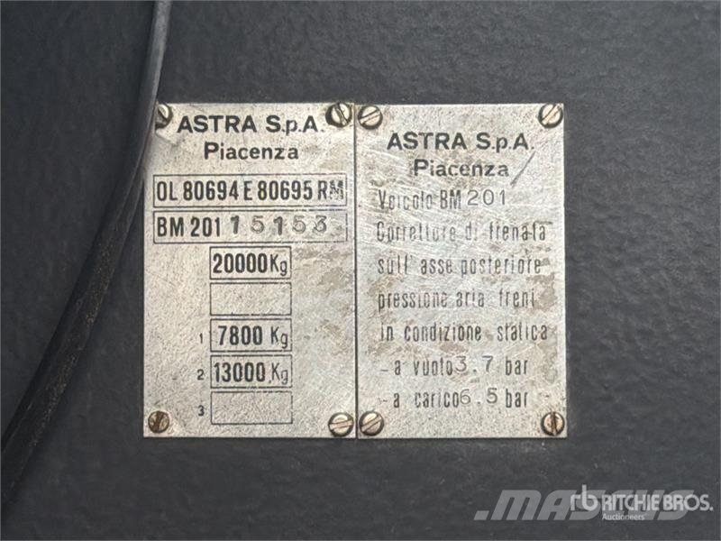 Astra BM201 4x2 Mixer Truck Betonkeverők/Betonpumpák