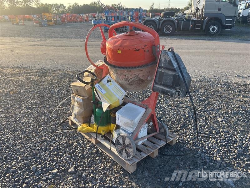 Atika OPTIMIX M150E Portable Concrete Mixer Polovne mešalice