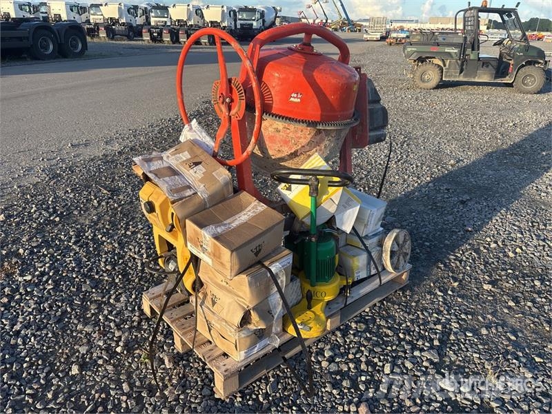 Atika OPTIMIX M150E Portable Concrete Mixer Polovne mešalice