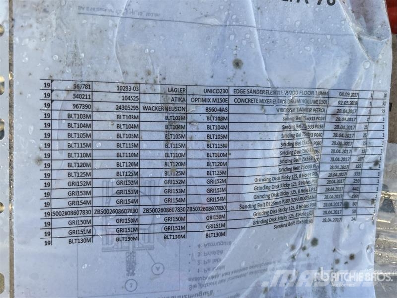 Atika OPTIMIX M150E Portable Concrete Mixer Polovne mešalice