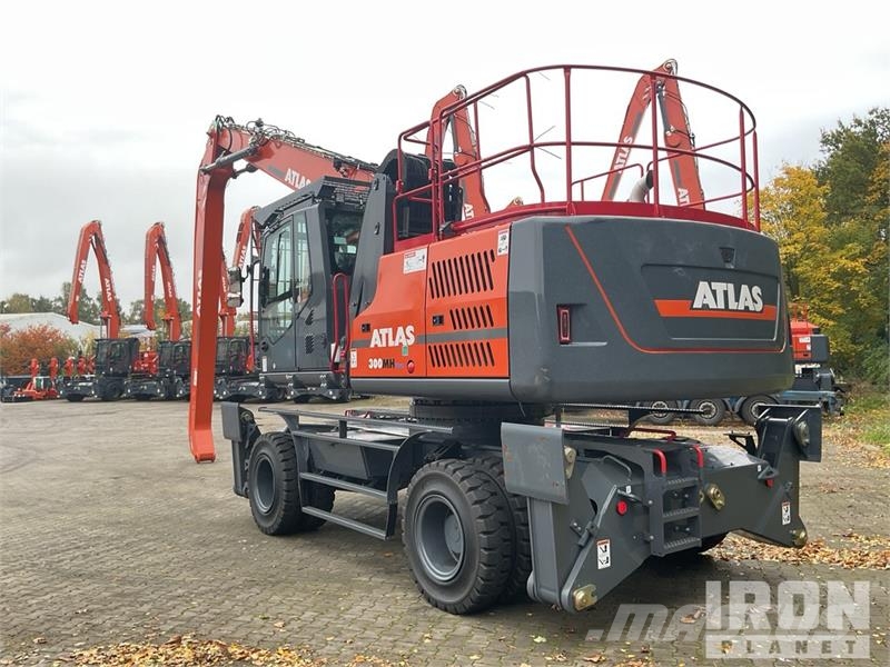 Atlas 300MH Material Handler/ Wheel Material Handler (Un معدات البناء - غير ذلك