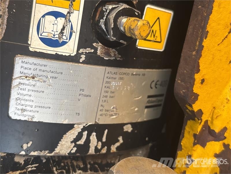 Atlas Copco HBC1700II Hydraulic Breaker Hamers en brekers