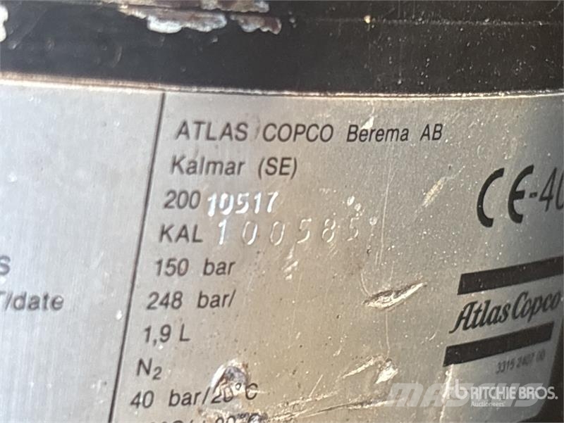 Atlas Copco HBC1700II Hydraulic Breaker Hamers en brekers