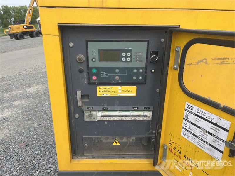 Atlas Copco QAS 30 S/A Generator Trailer (Inoperable) Tieflader