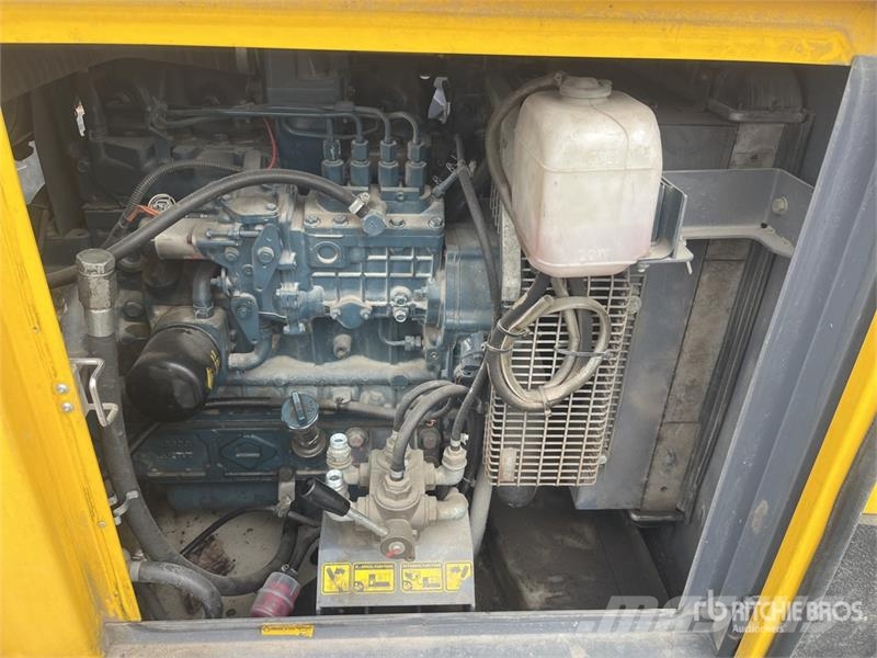 Atlas Copco QAS 30 S/A Generator Trailer (Inoperable) Tieflader