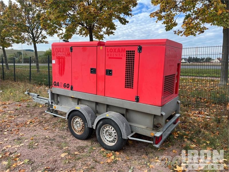 Atlas Copco QAS 60 PD 60 kVA Mobile Generator Set Naftové generátory