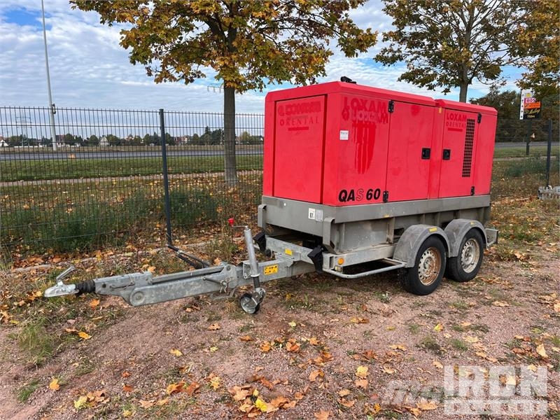 Atlas Copco QAS 60 PD 60 kVA Mobile Generator Set Naftové generátory