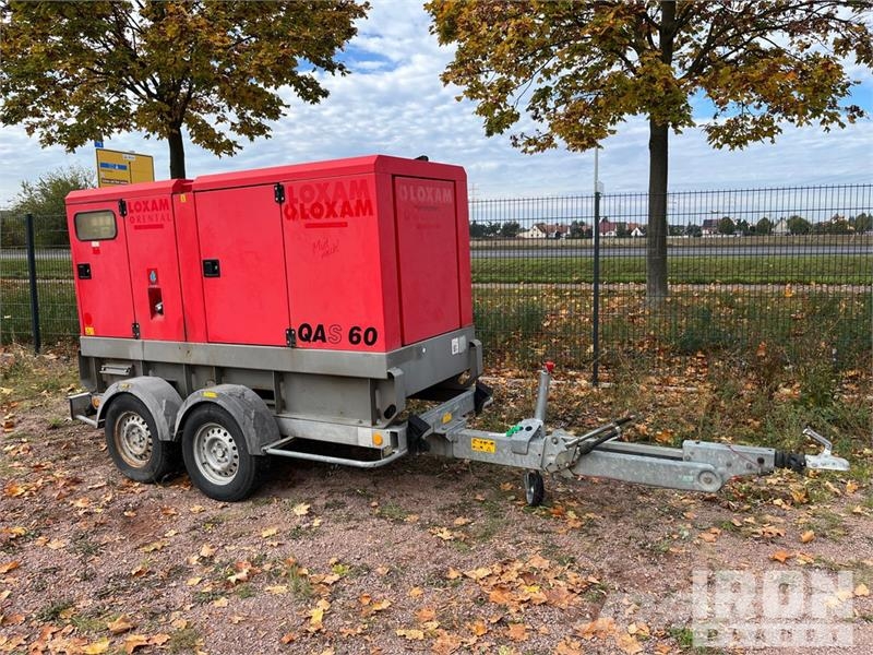 Atlas Copco QAS 60 PD 60 kVA Mobile Generator Set Naftové generátory