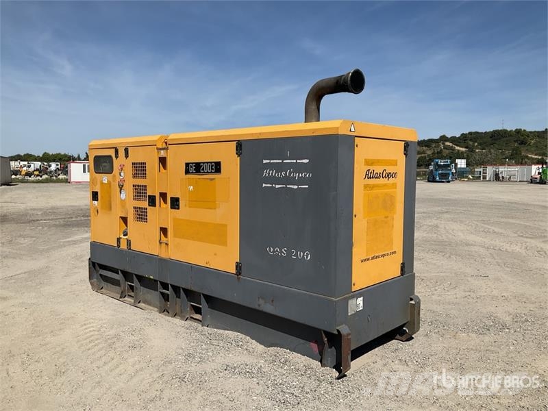 Atlas Copco QAS200 200 kVA Groupe Electrogene Generator Set Dizelski agregati