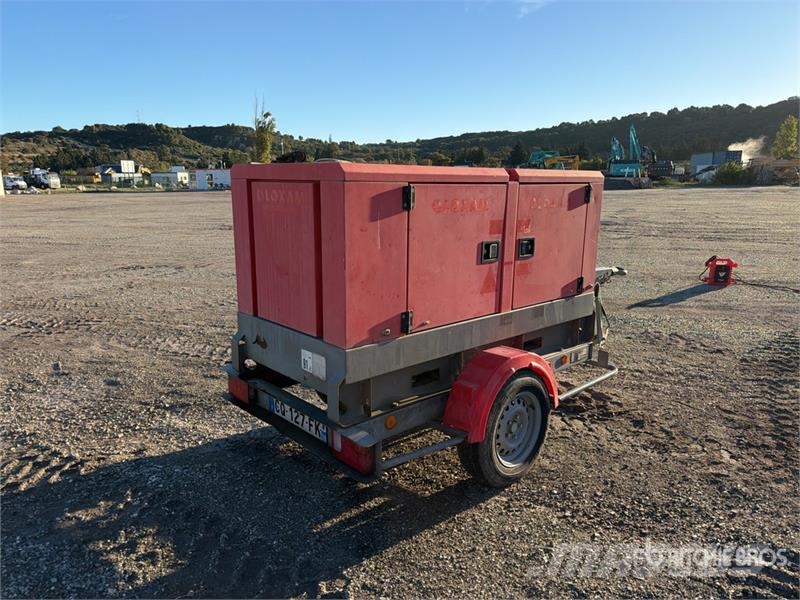 Atlas Copco QAS30 30 kVA Mobile Groupe Electrogene Generator S Diesel Generatoren