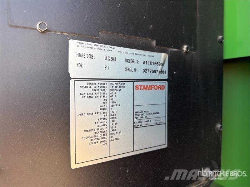 Atlas Copco QAS80 مولدات ديزل