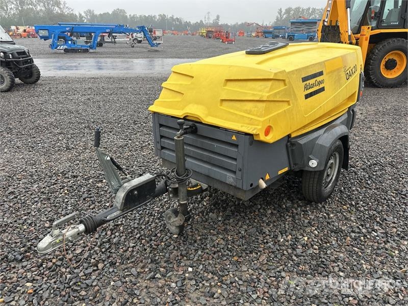 Atlas Copco QAX20 20 kVA Mobile Generator Set Dizelski agregati