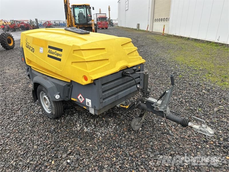 Atlas Copco QAX20 20 kVA Mobile Generator Set Dizelski agregati