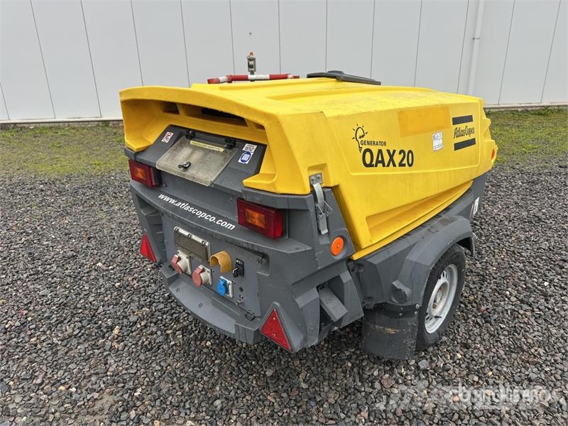 Atlas Copco QAX20 20 kVA Mobile Generator Set Dizelski agregati