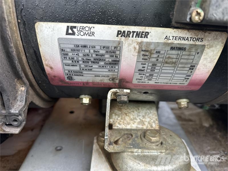 Atlas Copco QAX20 20 kVA Mobile Generator Set Dizelski agregati