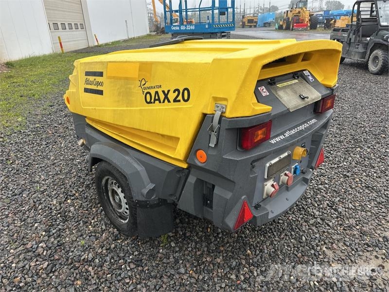 Atlas Copco QAX20 20 kVA Mobile Generator Set Dizelski agregati