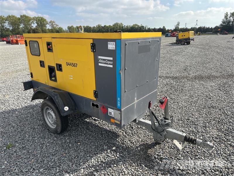 Atlas Copco QES30 29.8 kVA Mobile Generator Set Diiselgeneraatorid