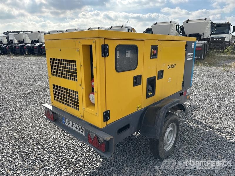 Atlas Copco QES30 29.8 kVA Mobile Generator Set Diiselgeneraatorid