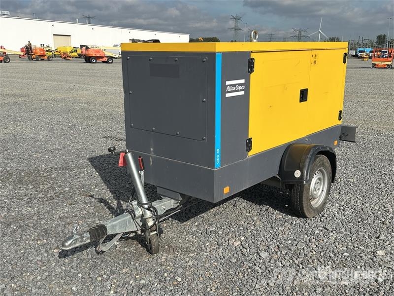 Atlas Copco QES30 30 kVA Mobile Generator Set Diesel Generators