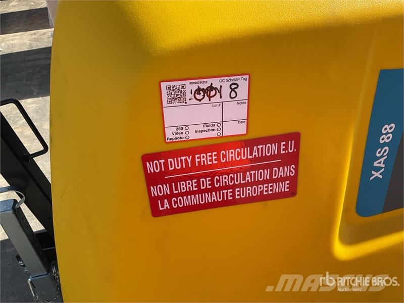 Atlas Copco XAS 88 Air Compressor (Unused) Kompressorer