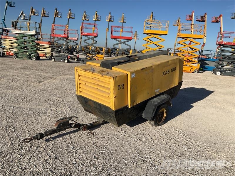 Atlas Copco XAS186DD Air Compressor Kompressorid