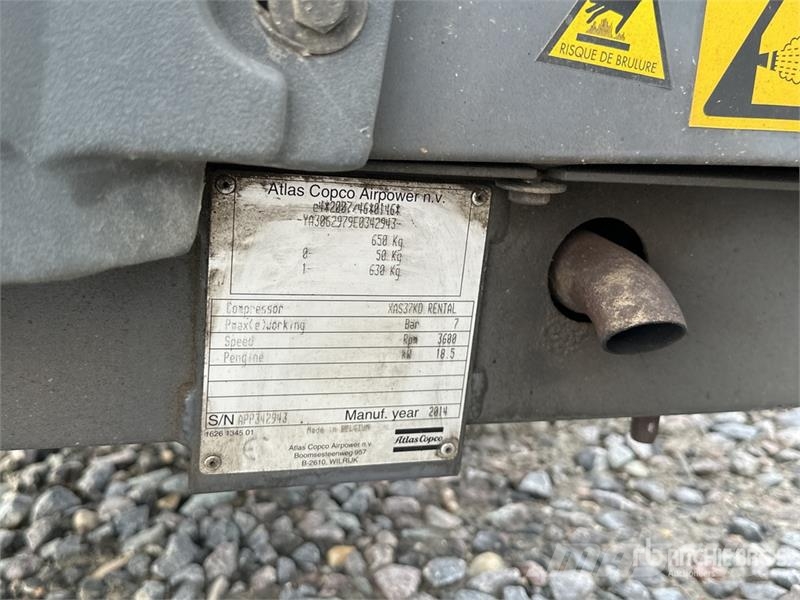 Atlas Copco XAS37KD Kompresszorok
