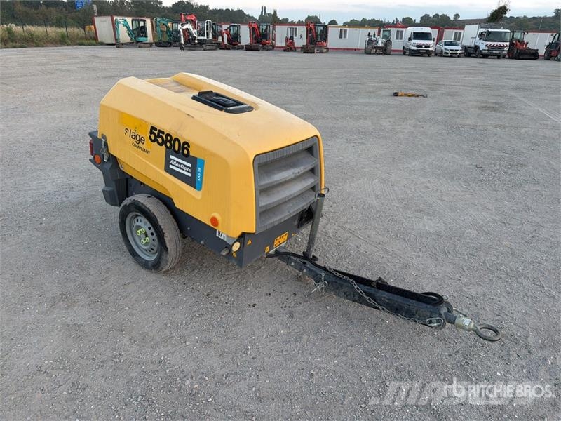Atlas Copco XAS38 Compresseur A Air Air Compressor Compressori