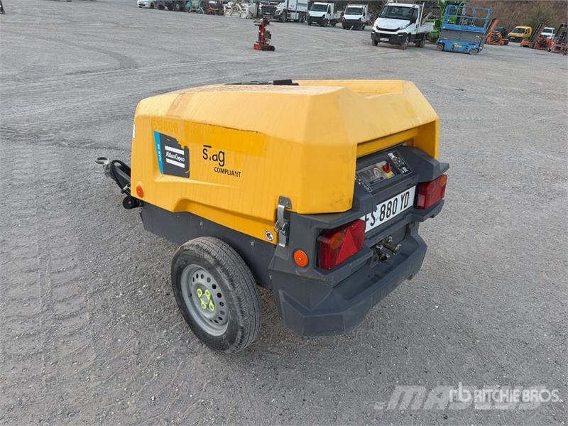 Atlas Copco XAS38 Compresseur A Air Air Compressor Compressori