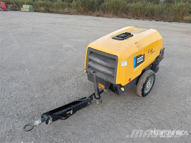 Atlas Copco XAS38 Compresseur A Air Air Compressor Compressori