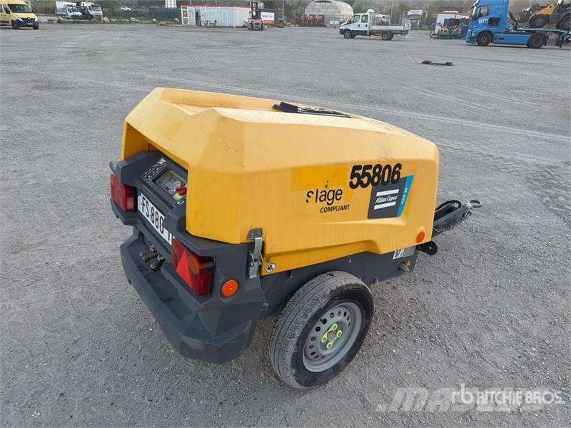 Atlas Copco XAS38 Compresseur A Air Air Compressor Compressori