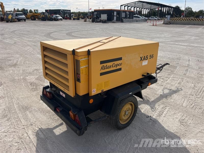 Atlas Copco XAS56 Mobile Compresseur A Air Air Compressor Компресори