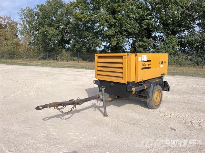 Atlas Copco XAS56 Mobile Compresseur A Air Air Compressor Компресори