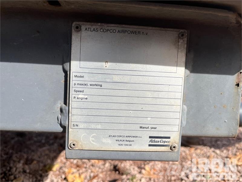 Atlas Copco XAS57DD Mobile Air Compressor Compresseur