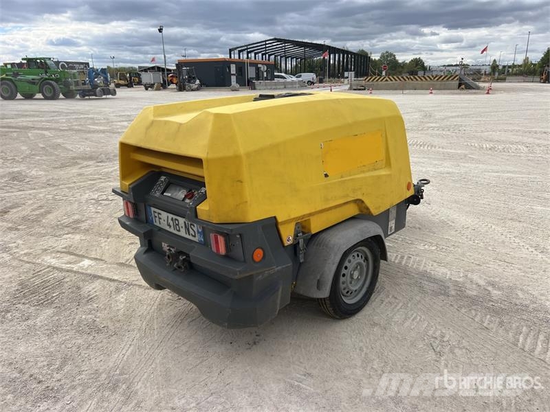 Atlas Copco XAS58 Compresseur A Air 1 Essieu Air Compressor Воздушные компрессоры