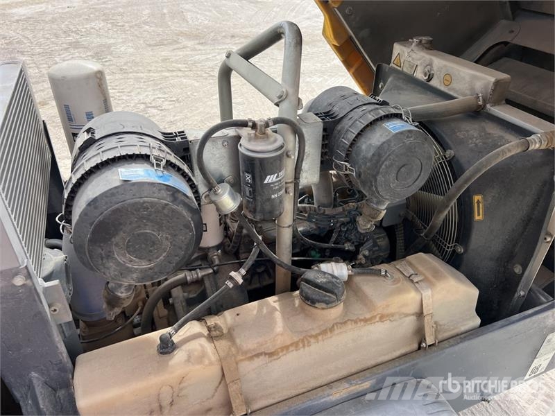 Atlas Copco XAS58 Compresseur A Air 1 Essieu Air Compressor Воздушные компрессоры