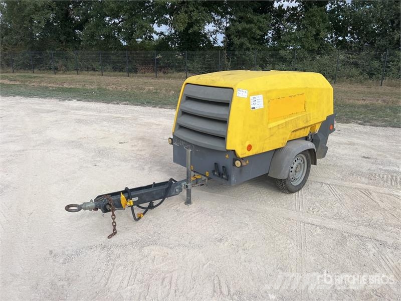 Atlas Copco XAS58 Compresseur A Air 1 Essieu Air Compressor Воздушные компрессоры