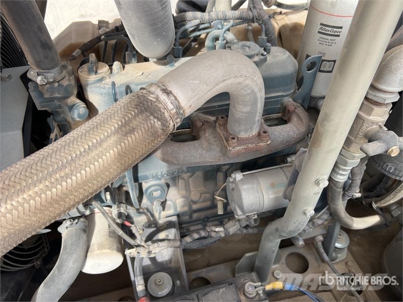 Atlas Copco XAS58 Compresseur A Air 1 Essieu Air Compressor Воздушные компрессоры