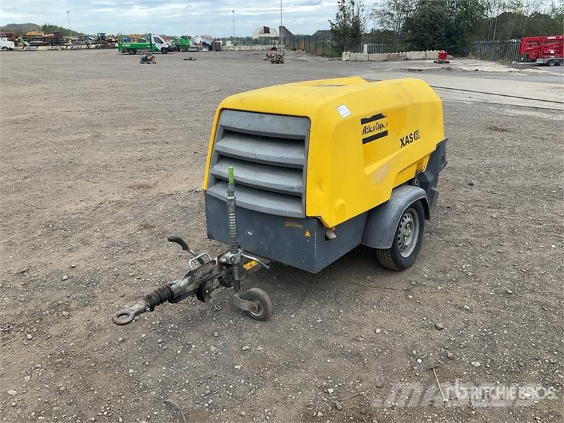 Atlas Copco XAS68 Mobile Air Compressor Компресори