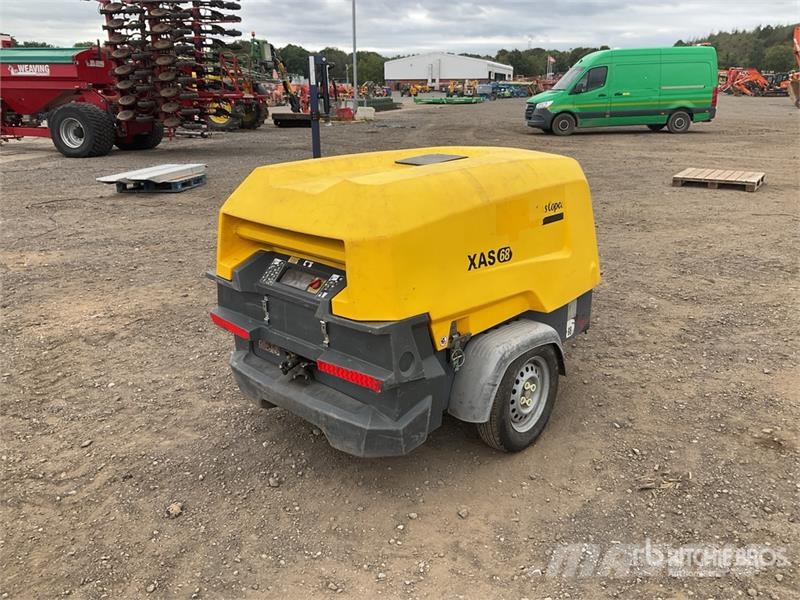 Atlas Copco XAS68 Mobile Air Compressor Компресори