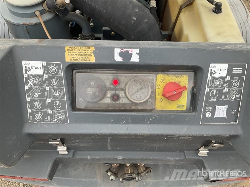 Atlas Copco XAS68 Mobile Air Compressor Компресори