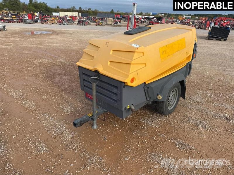Atlas Copco XAS87K0 Compresseur A Air 1 Essieu S/A Air Compres Compressores