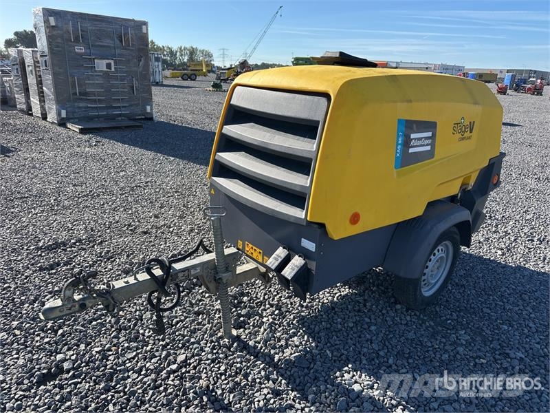 Atlas Copco XAS88-7 Mobile Air Compressor Kompresorji