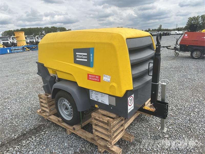 Atlas Copco XAS88 Mobile Air Compressor (Unused) Компресори