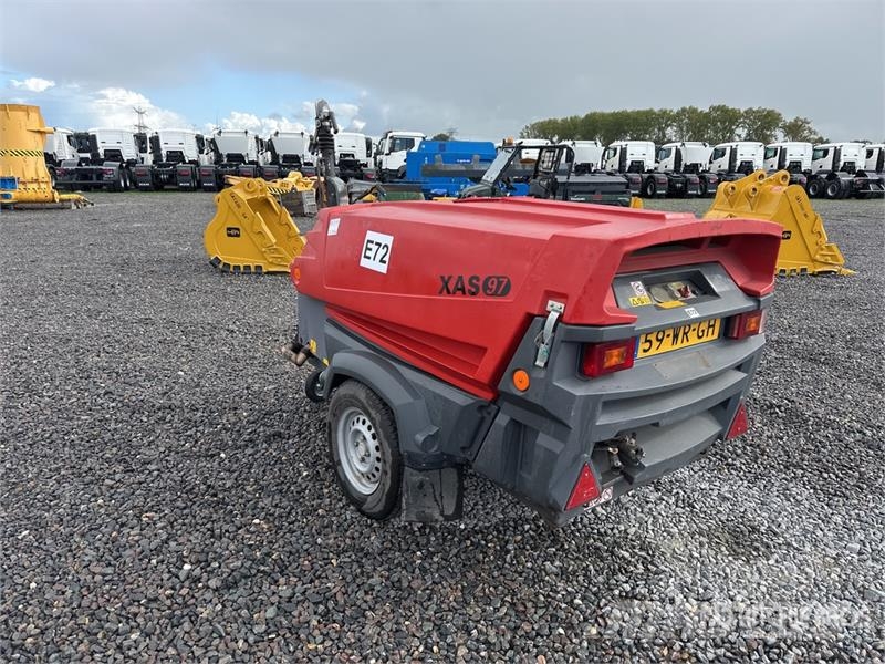 Atlas Copco XAS97DD Mobile Air Compressor Compressores