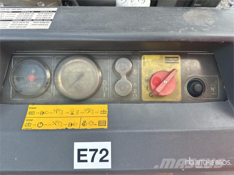 Atlas Copco XAS97DD Mobile Air Compressor Compressores